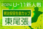 2024年度 第10回明治安田生命カップU-11 愛知 知多地区大会 代表決定戦  VIOCE､update､AGUII A､加木屋2000が県大会出場決定！情報提供ありがとうございます