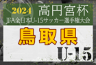2024年度 第11回島根県ユース（U-15）サッカー選手権大会  優勝はFC tentar！