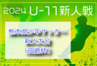 2024年度 第31回奈良県クラブユースサッカー連盟U-15新人大会 優勝は奈良YMCA！情報ありがとうございます