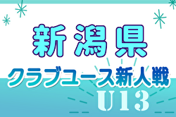 2024年度 第13回 新潟県クラブユース サッカー U-13大会  優勝はアルビレックス新潟！たくさんの情報ありがとうございました