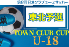 2024年度 第4回青森県クラブユースサッカー選手権（U-13）優勝は青森FC！ 5位決定戦12/1結果募集中！