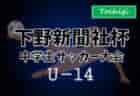 2024年度 大阪府クラブユースサッカートーナメント(U-14) 優勝はセレッソ大阪！