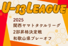 2024年度 兵庫県ルーキーリーグ（U-13）1/25.26判明分結果更新！1部優勝・ヤマトタケルリーグ2部昇格決定戦出場は伊丹FC！　引き続き未判明分24試合の情報募集中