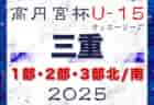 2025年度 関東女子U-18サッカーリーグ 4/26 2部結果更新！日程対戦カード判明分掲載！次回判明1部5/4,5！結果入力ありがとうございます！