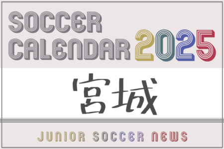 2025年度 サッカーカレンダー【宮城】年間大会スケジュール一覧