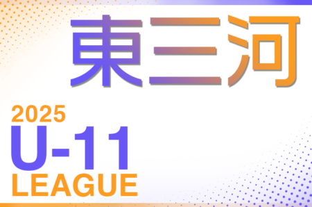 2025年度 東三河U-11リーグ（愛知）1部 4/29？結果更新！入力ありがとうございます！次回開催判明日5/18