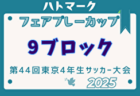 2025年度 第49回 関東少年サッカー大会埼玉県 北部地区 4/20結果掲載！代表決定トーナメント5/11