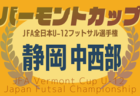 2025年度 JFAバーモントカップ 第35回全⽇本U-12フットサル選⼿権静岡県⼤会 中東部予選  4/29 結果･組み合わせなど大会情報募集
