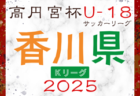 速報！高円宮杯 JFA U-18サッカーリーグ2025鳥取わかとりリーグ 4/12結果掲載！次回4/19,20