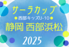 【優勝写真掲載】2025年度 JFAバーモントカップ 第35回全⽇本U-12フットサル選⼿権静岡県⼤会 中部予選   優勝はSHIZUNAN FC！県大会出場4チーム決定！