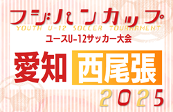 2025年度 フジパンカップ ユースU-12サッカー大会 愛知 西尾張予選  例年6月7月開催  組み合わせ･日程募集！