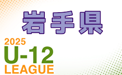 2025年度 JFA U-12サッカーリーグin岩手県トップリーグ 入替戦12/21開催!リーグ組合せ掲載