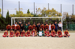 2025年度 京都府相楽地方春季大会（中学生）サッカー 優勝は木津南中学校！