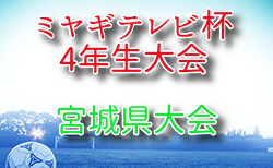 2025年度 第43回 ミヤギテレビ杯 4年生大会 県大会（宮城）6/14.15結果掲載！次回6/21.22