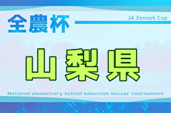 2025 JA全農杯全国小学生選抜サッカー大会in関東 山梨県大会 9/20組合せ抽選！11/29,30開催！組合せ募集中