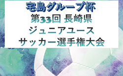 2025年度 宅島グループ杯 第33回 長崎県ジュニアユースサッカー選手権大会 組合せ掲載！8/30開幕！
