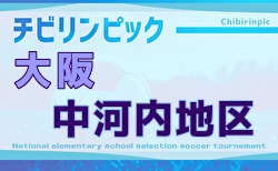 2025年度 第24回大阪府チビリンピックサッカー大会（U-11）JA全農杯 中河内地区予選 11/22開幕！組合せ募集中