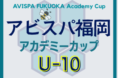 2025 第9回アビスパ福岡アカデミーカップ U-10 （福岡県） 本戦大会出場チーム決定！7/30.31.8/1開催 組合せ募集！