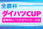2025年度 JA全農杯U-11サッカー大会  岐阜 クラブの部  1次リーグ組み合わせ・日程募集！例年10月～12月開催