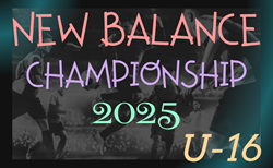 ニューバランスチャンピオンシップ 2025 U-16 本戦大会＠静岡　九州・四国大会 7/19.20.21結果速報！情報募集中！中央予選代表掲載！ 9/13.14.15開催？
