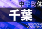 2025年度 第79回千葉県中学校総合体育大会 サッカーの部  地区予選開催中！7/27～8/1開催！組合せ募集！