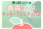 2025年度 第4回U-18青森ユースサッカーフェスティバル 8/14-8/17開催！組合せ掲載