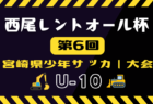 2025年度 西尾レントオール杯 第6回宮崎県少年サッカー大会U-10 概要掲載！地区大会8月～11月 県大会12/20.21開催予定