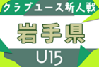 2025年度 第21回青森県クラブユースサッカー（U-14） 例年11月開催！日程・組合せ募集中