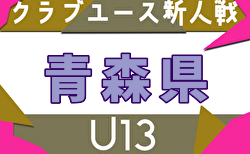 2025年度 第5回青森県クラブユースサッカー選手権(U-13) 11/8判明結果掲載!11/9結果速報!