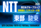 2025年度 NTT西日本グループカップ 第58回静岡県U-12サッカー大会  西部／天竜東予選　例年11月､12月開催  組み合わせ・日程募集中！