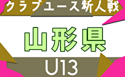2025年度 山形県クラブユースU-13 11/23~開催!組合せ掲載