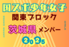 【茨城県少年男子】参加選手掲載！2025年度 第79回国民スポーツ大会関東ブロック大会（8/12）