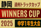 2025年度 遠州トラックカップ第46回静岡県中学1年生サッカー大会  中体連の部 チャレンジカップ  例年1月･2月開催  組み合わせ・日程募集