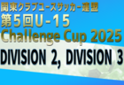高円宮杯JFA U-15サッカーリーグ2025福島  優勝はJFAアカデミー福島セカンド！10/11結果掲載！1試合延期！次回10/26