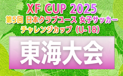 2025年度 第5回 日本クラブユース女子サッカー チャレンジカップU-18 東海大会（三重県開催）要項/やぐら表掲載！11/23,24開催   組み合わせ募集