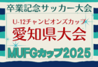 2025年度 AIFA卒業記念 MUFGカップ 兼 U-12チャンピオンズカップ愛知 東尾張大会  12/13開催予定  組み合わせ募集!