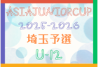2025年度 神奈川新聞社旗争奪 神奈川県選抜U-12サッカー大会 決勝トーナメント12/21結果速報！