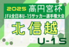 2025年度 東北トレセンリーグ U-15 青森県参加選手のおしらせ
