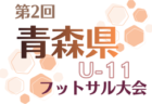 第6回青森県U-10フットサル大会2025 12/6開催！大会要項掲載 組合せ情報募集