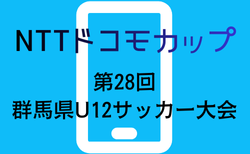 2025年度 第28回NTTドコモカップ群馬県U12サッカー大会 2/7.8開催！大会概要掲載！組合せ募集
