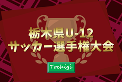 2025年度 第54回栃木県U-12サッカー選手権 例年1月開催！組合せ・日程募集