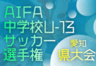2025年度 愛知県高校新人体育大会 サッカー競技 新人戦 西三河支部予選 例年1月開催 組み合わせ・日程募集!