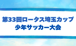 2025年度 第33回ロータス埼玉カップ少年サッカー大会 チャンピオンズ大会 1/24開催！組み合わせ募集