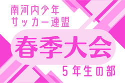 2026年度 南河内少年サッカー連盟春季大会 5年生の部 例年4月開催！組合せ・日程募集