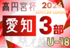 2026年度  高円宮杯 JFA U-18サッカーリーグ 愛知県4部   3/7開幕予定　組み合わせ募集！