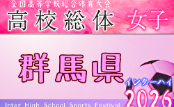 2026年度 第61回群馬県高校総体女子サッカー競技会 例年4月開催!日程・組合せ募集