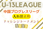 2025年度 第10回プログレスリーグU-13チャレンジトーナメント（入れ替え戦）1/24.2/1開催！組合せ情報募集 島根県出場チーム情報もお待ちしています。