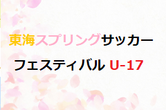 2026 東海スプリングサッカーフェスティバル U-17（福岡県開催） 例年3月開催！組合せ・日程募集