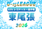 2026年度 U-15サッカーリーグ名古屋（愛知）要項掲載！4/18開幕  組み合わせ募集！