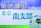 2026年度 高校総体 東京予選 東支部予選  組合せ掲載！4/25,26,29,5/3開催！